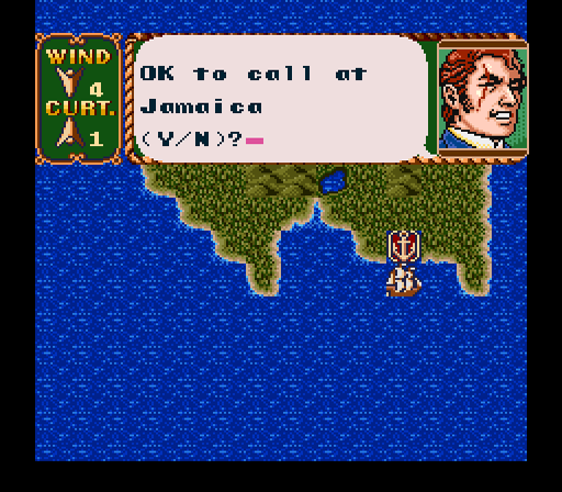 Uncharted Waters screenshot 4 for Sega Genesis